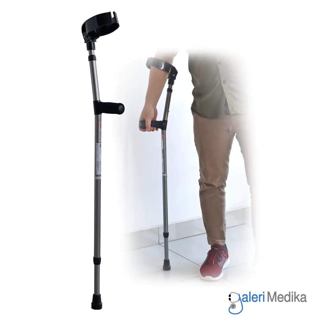 [FS933L] Tongkat Siku Aluminium GEA FS933L Alat Bantu Jalan