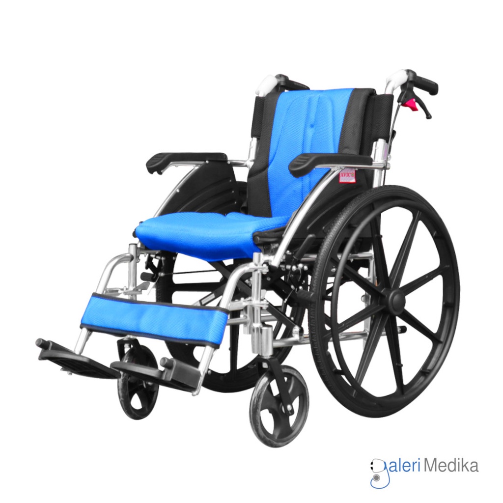 [Atlas Deluxe - Racing] Kursi Roda Avico Atlas Deluxe - Kursi Roda Alumunium