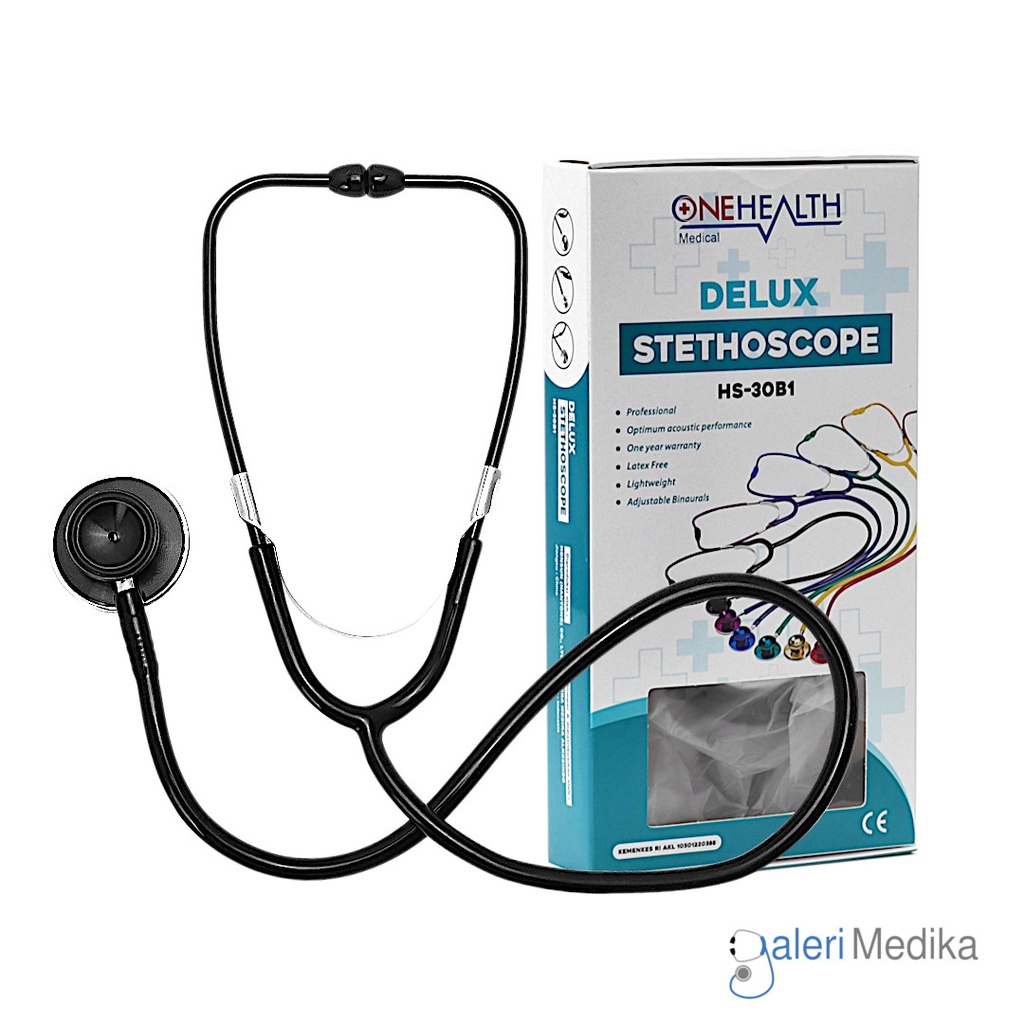 [HS-30B1] Stetoskop OneHealth Delux HS-30B1