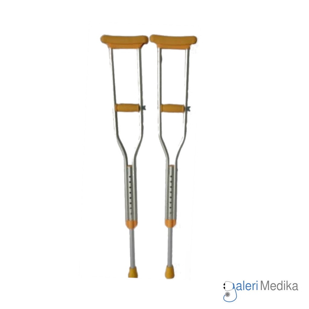 [Tongkat Ketiak / Kruk / Alat Bantu Jalan - Ukuran S] Tongkat Ketiak / Kruk / Alat Bantu Jalan - Ukuran S