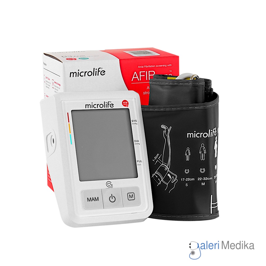 [BP B3 AFIB] Tensimeter Microlife BP B3 AFIB dengan Deteksi Atrial Fibrilasi