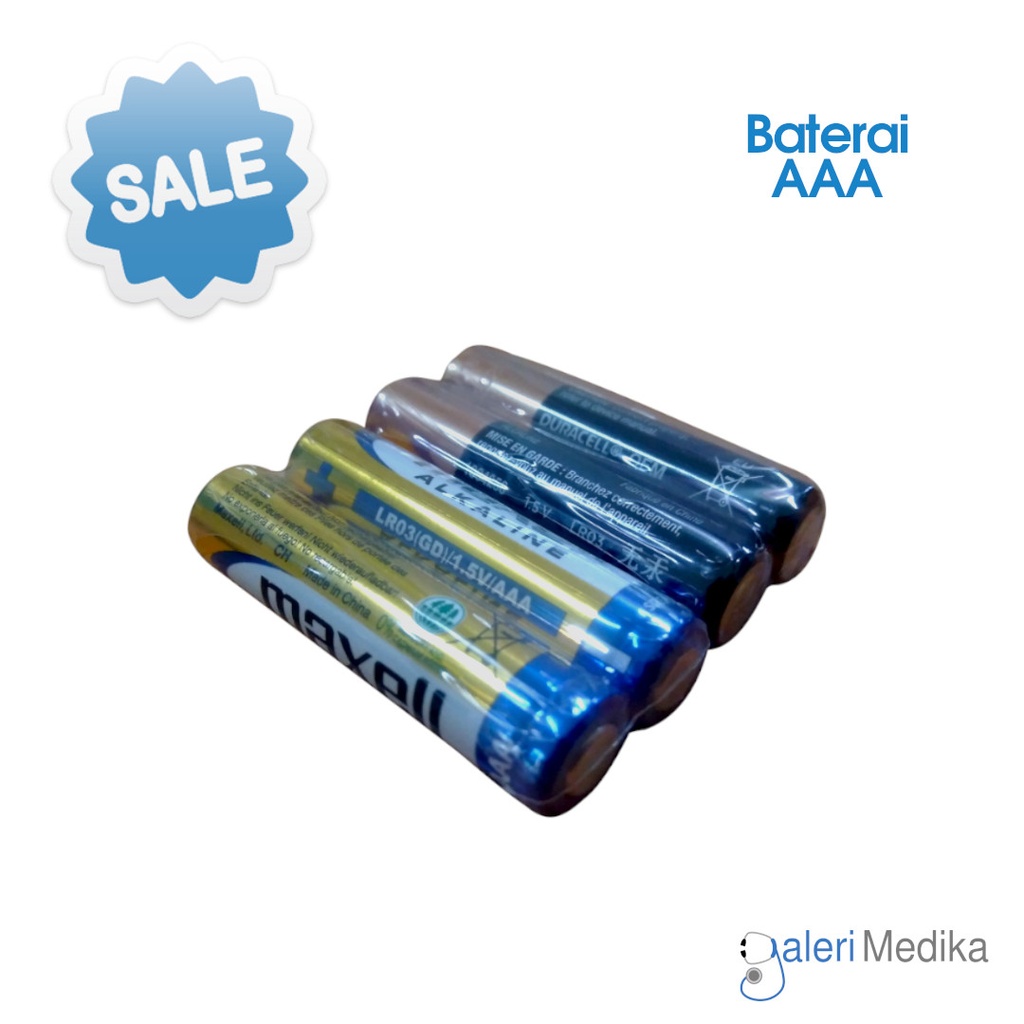 [Promo Baterai Alkaline AAA 4 pcs] Promo SALE Baterai Alkaline AAA 4 pcs