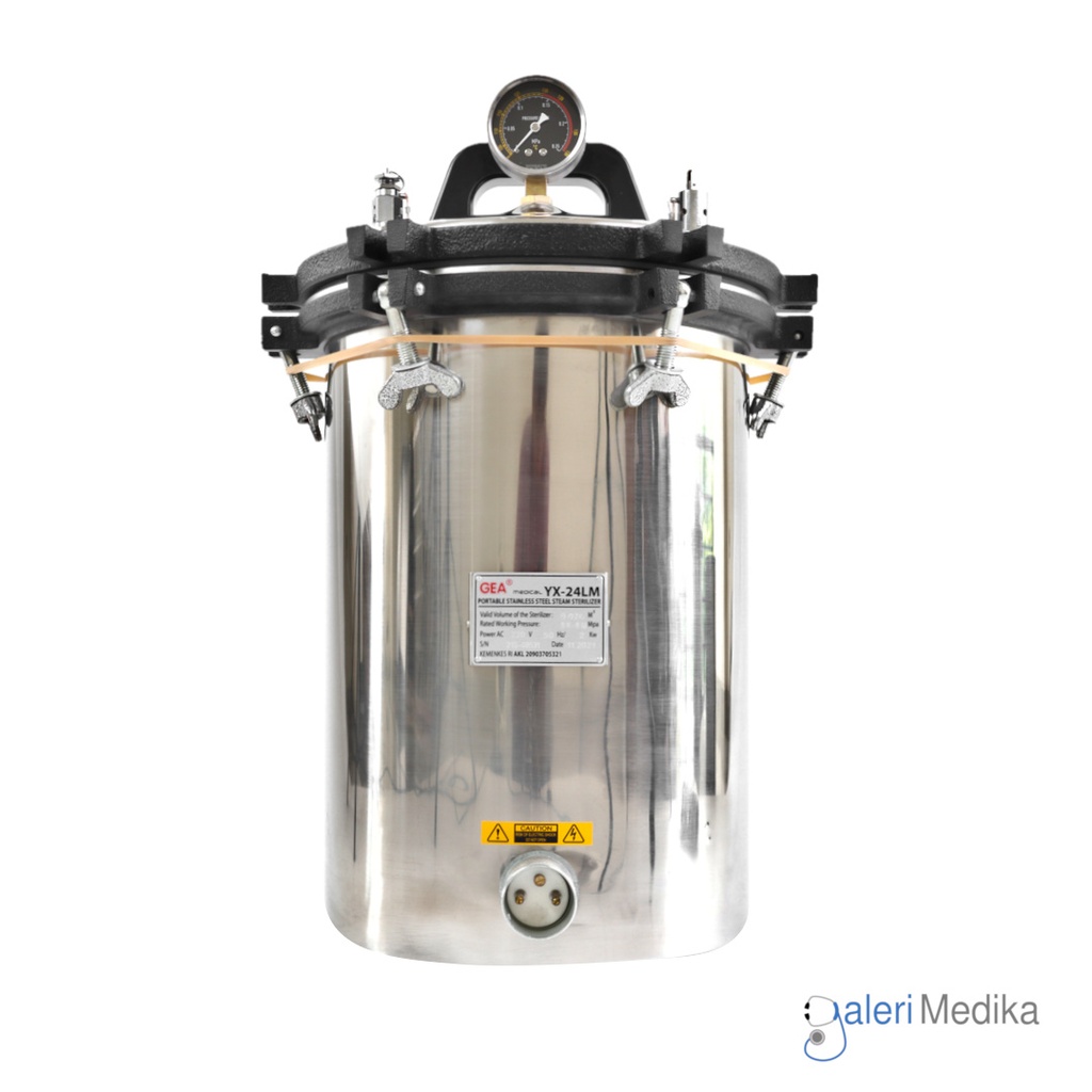 [YX 24LM] Autoclave 24 Liter GEA YX 24LM Tanpa Timer
