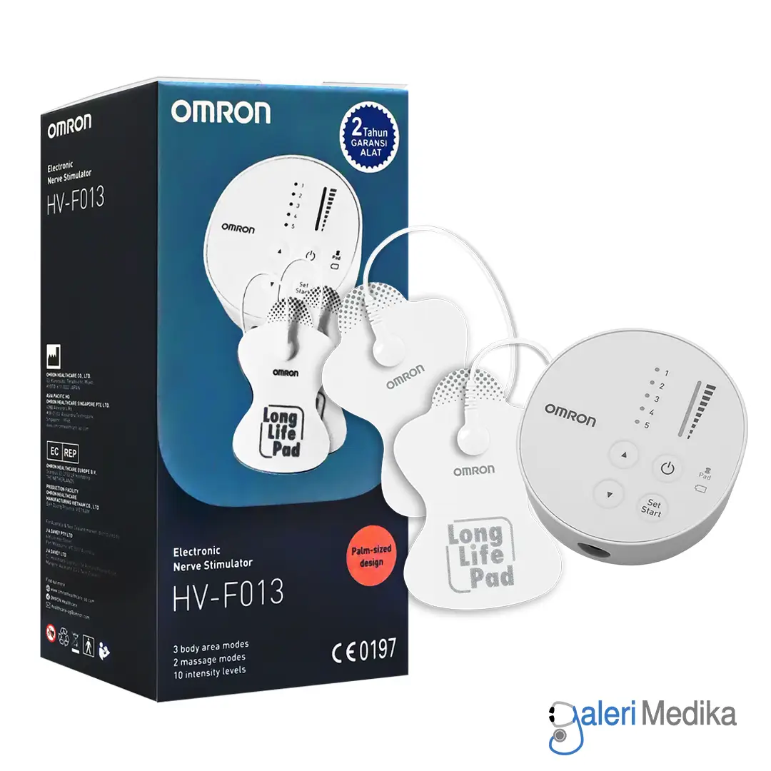 [HV-F013] Omron TENS HV-F013 Alat Pijat Elektrik Portable 5 Mode Khusus