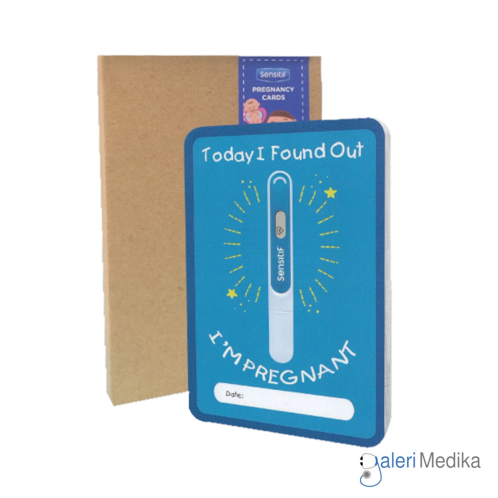 [Milestone Pregnancy Card] Sensitif Milestone Pregnancy Card Kartu Kehamilan