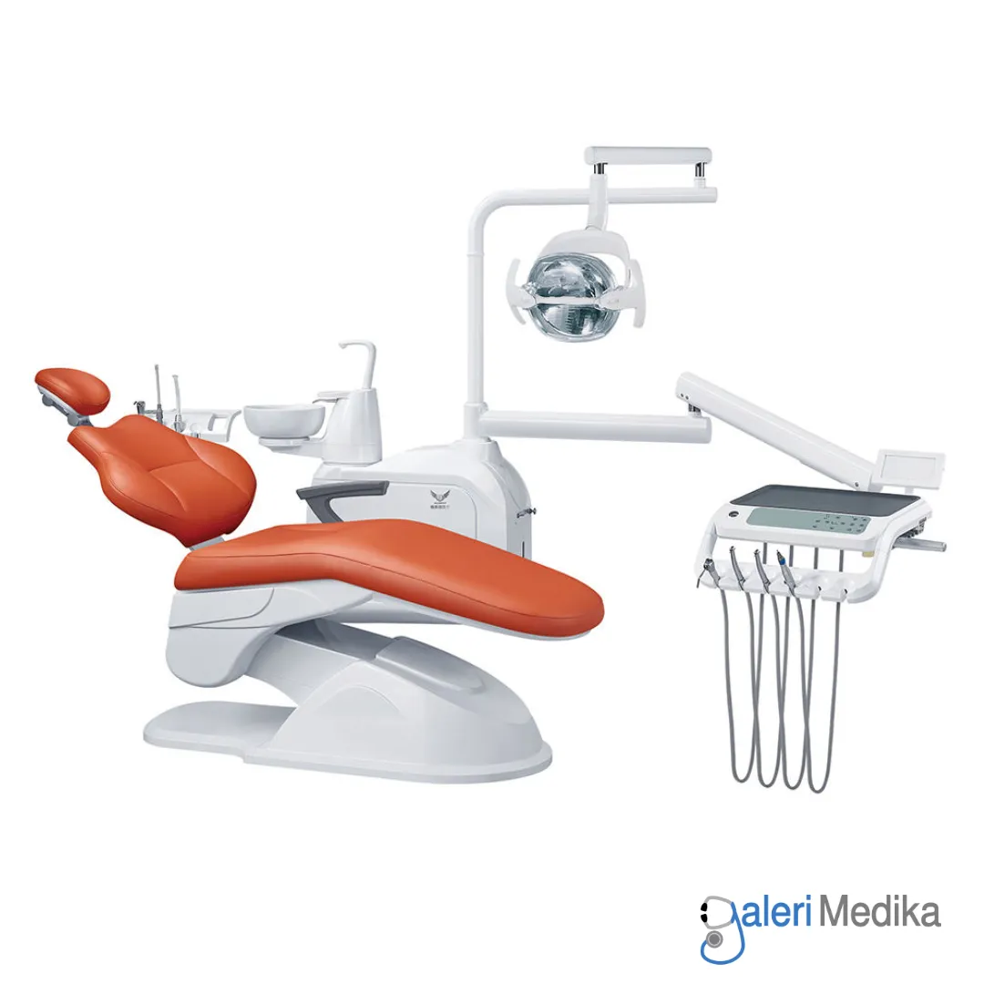 Dental Unit Hidrolik Onemed GLADENT GD-S200 Plus Adjustable Backrest Kursi Periksa Gigi Profesional