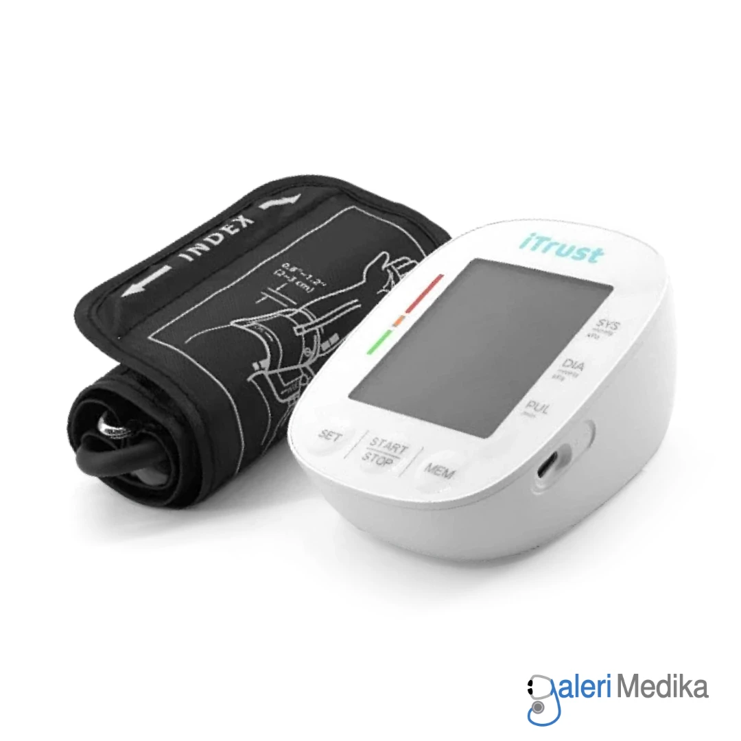 Tensimeter Digital iTrust FC-BP101 3 Indikator Tekanan Darah + Voice Assist Indonesia